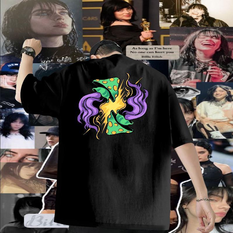 2024 Designer T-Shirts 230g Cotton mushroom Outdoor Clothings Crew Neck Breathable High Quality Tshirts Oversized 3XL 4XL