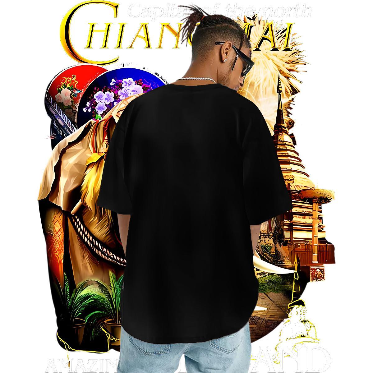 Popular Man T Shirts deer Short Sleeve Soft Outdoor DIY 230g 100% Cotton Couples T Shirts New Tshirts