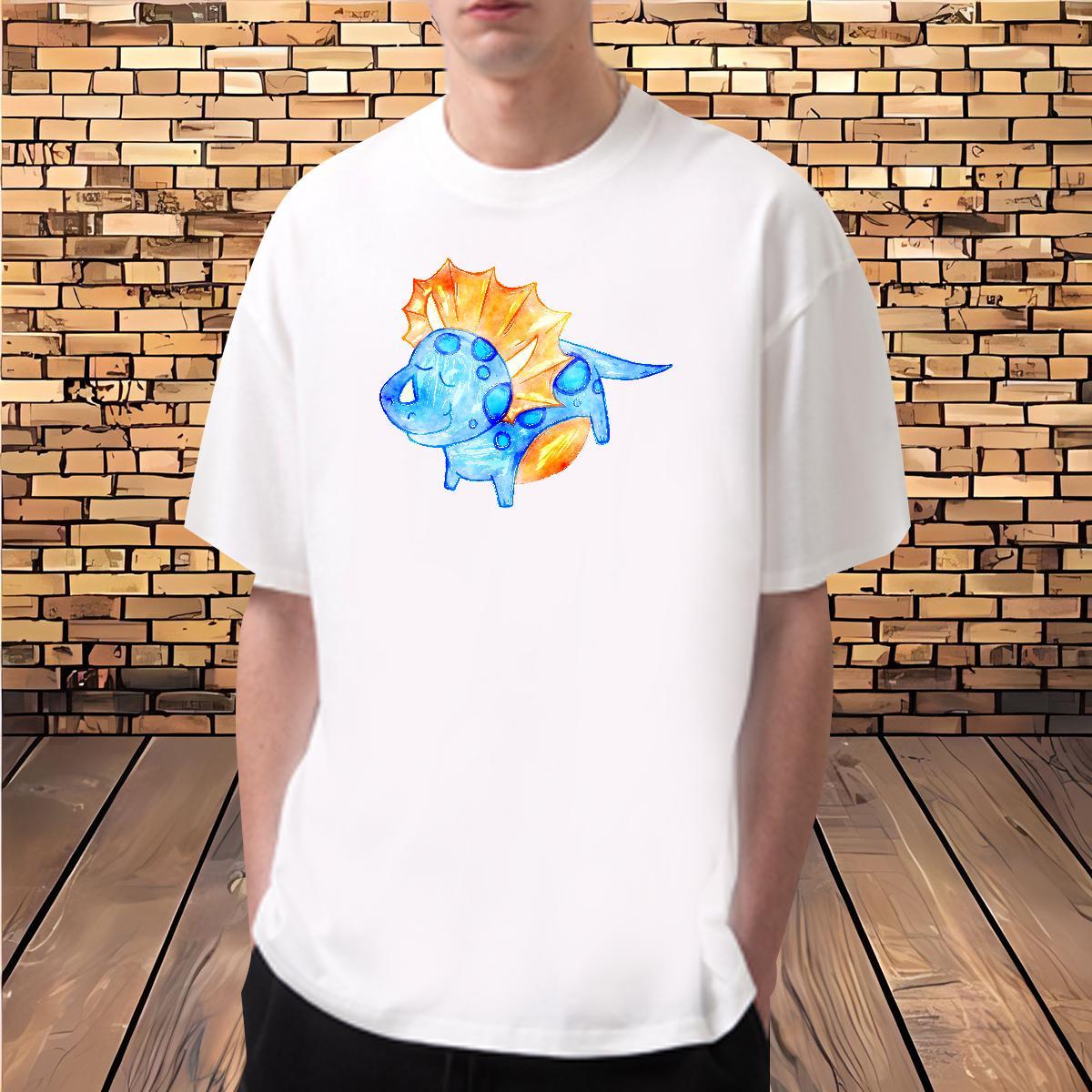 Man T Shirts 230g Pure Cotton dog Casual Short Sleeve Soft Asian Size Men Tshirts Fashion Designer TOP Quality Tops