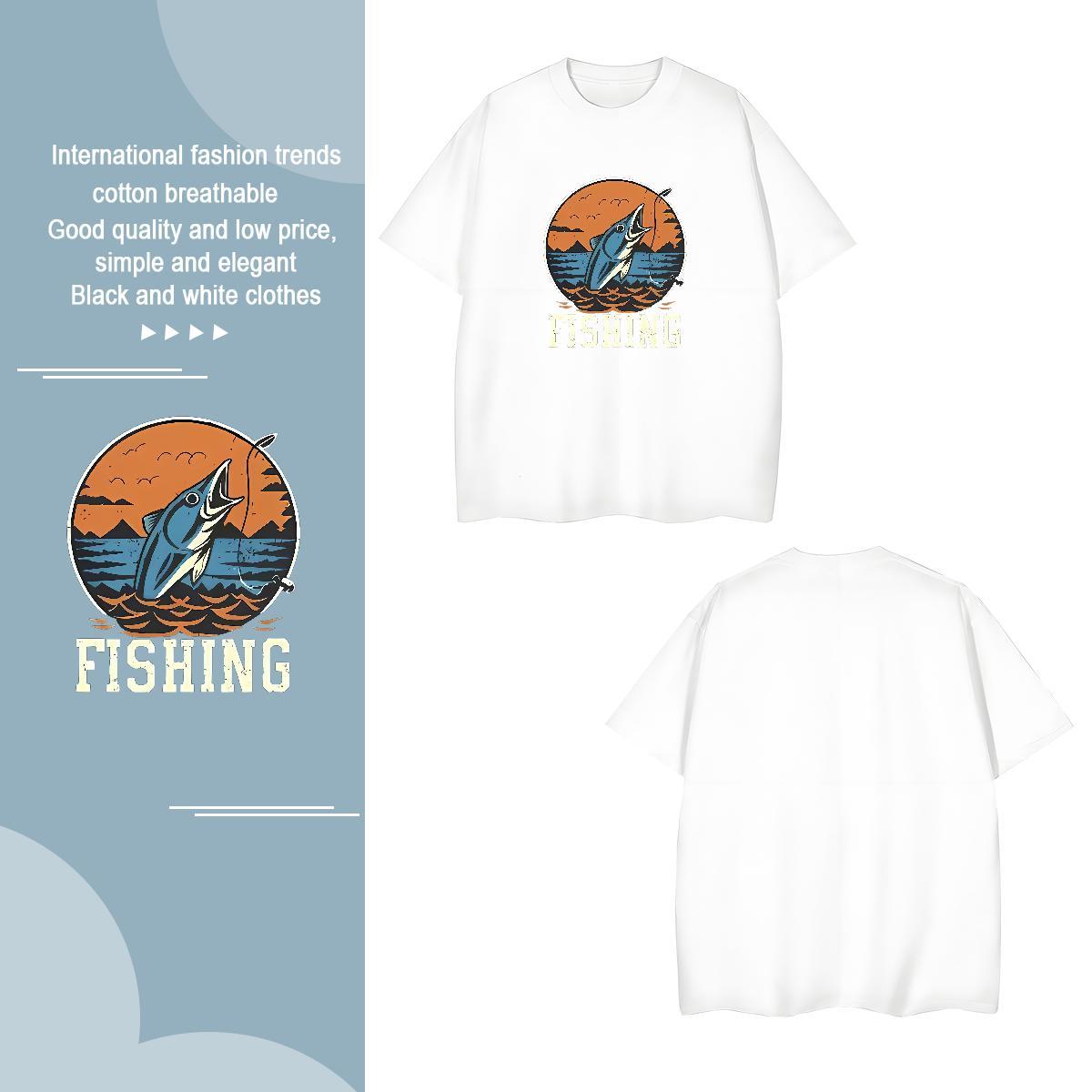 T Shirts Men 230g Pure Cotton Casual Breathable Short Sleeve Custom Print Oversized Tshirts Free Shipping Designer Tee Shirt