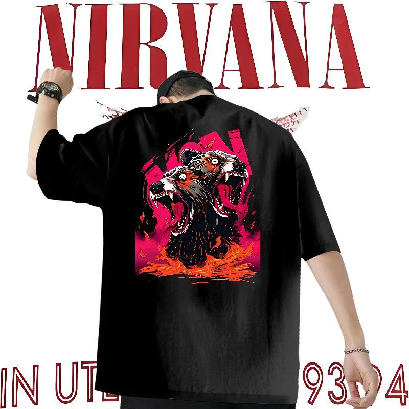 Casual New T shirt 230g 100% Cotton Street Tees Shirts Short Sleeve O-Neck Popular Tshirts Black Oversized