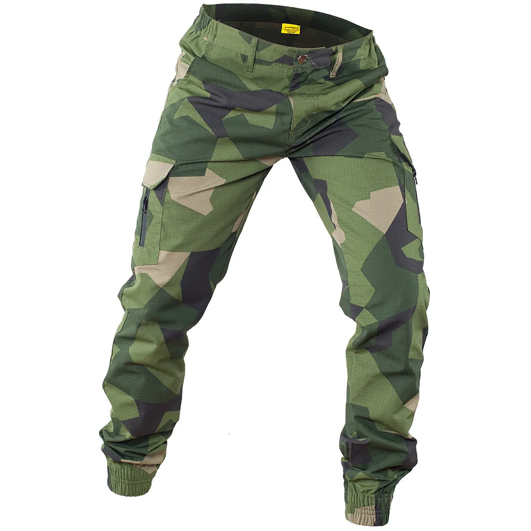 Mege City Men Tactical Joggers Outdoor Ripstop Hunting Cargo Pants Working Clothing Hiking Lightweight Trousers Mens Streetwear 240806
