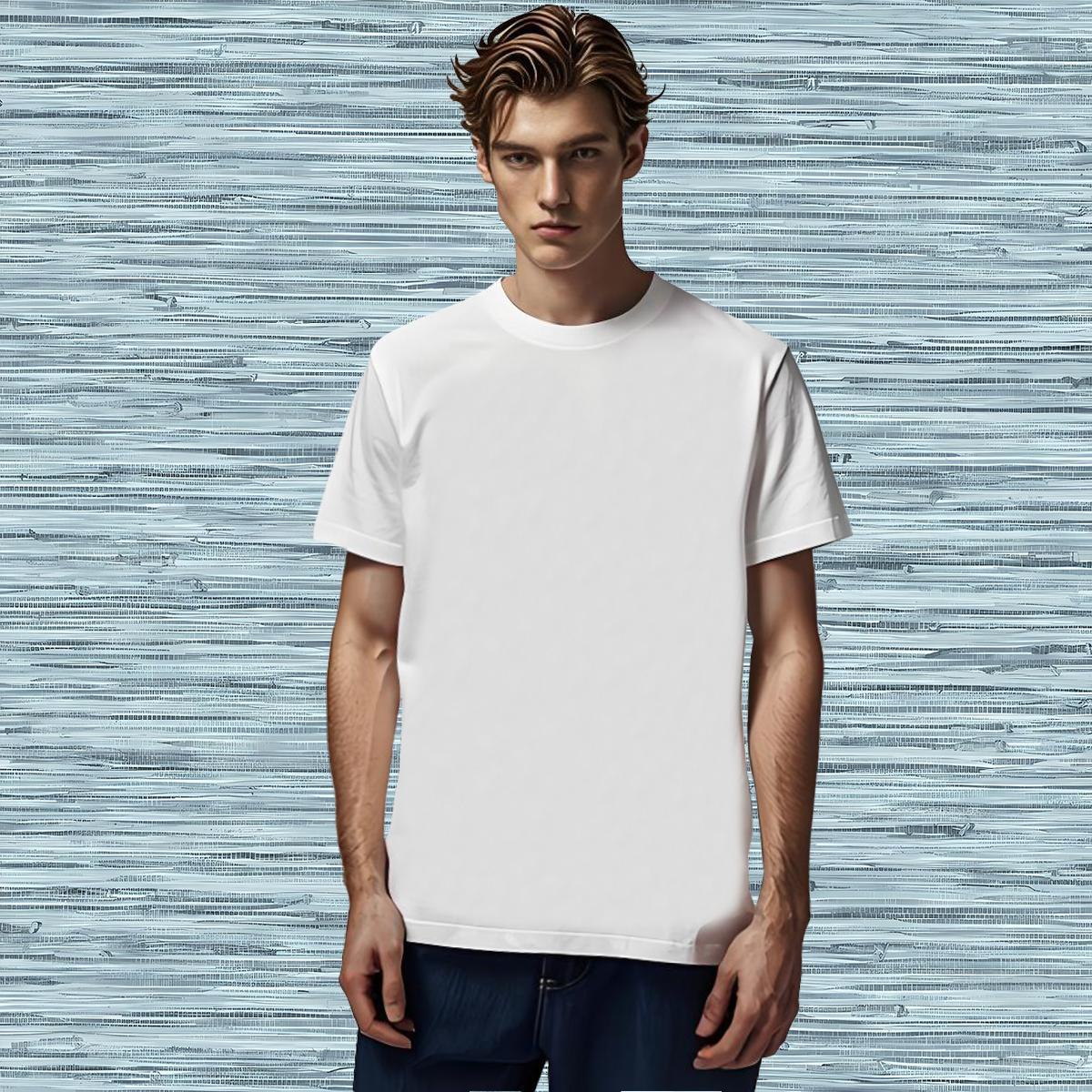 Loose Fit skull T Shirt For Man Summer Casual Men Tshirts 230g 100% Cotton New Designer Short Sleeve Soft Custom Print Plus Size Tops Shirt