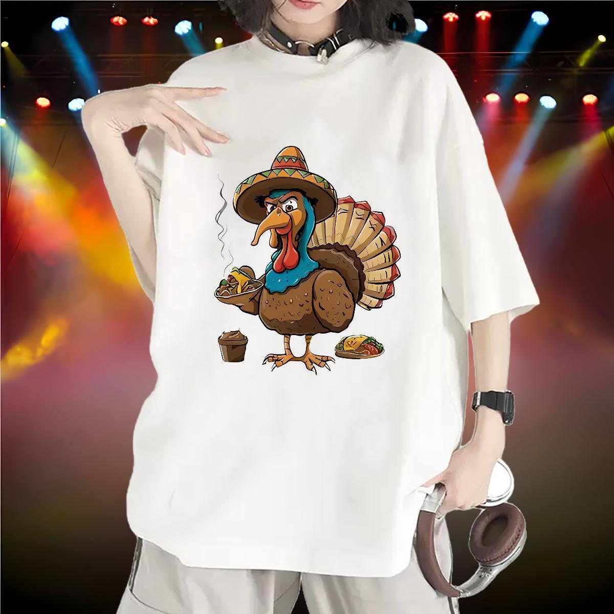 Free Shipping T-Shirts Breathable Women Tshirts Customized eagle Outdoor 230g Pure Cotton 2024 Casual Tee Shirt