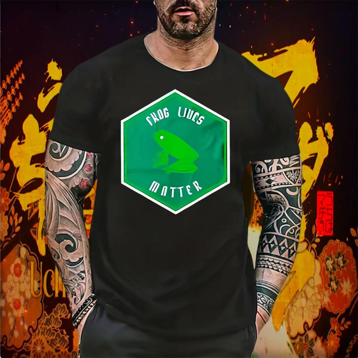 2024 Designer Man T Shirts 100% Cotton 230g Frog Street Wear Tees Breathable Soft Couples T Shirts Asian Size
