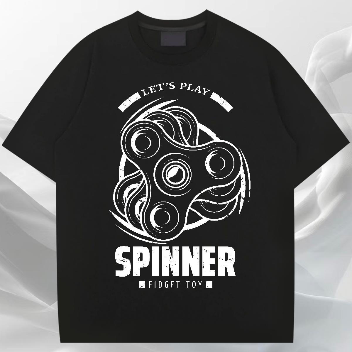 Unisex Men Clothes T-Shirt 230g Cotton Beach tool Anime Breathable Short Sleeve DIY Customized T-Shirts for Men Tees Shirts