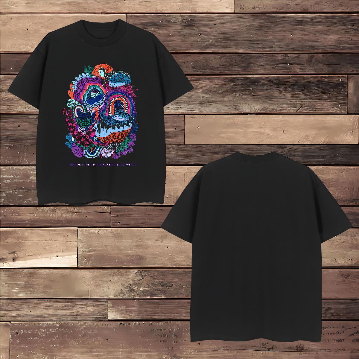 High Quality Tshirts 230g 100% Cotton flower Men T Shirts Daily Outfit Breathable Short Sleeve Oversized 3XL 4XL New Tops Tees