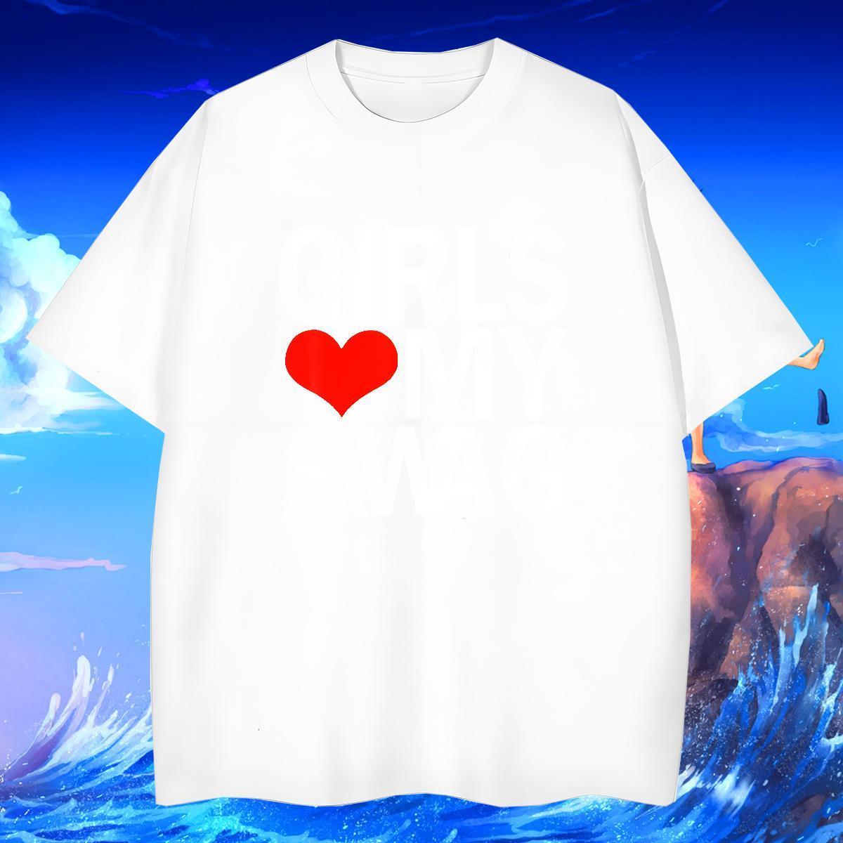 Unisex Men Clothes T-Shirt 100% Cotton 230g Daily Outfit letter Oversized Crew Neck Breathable 2024 Designer T-Shirts Tops Tees