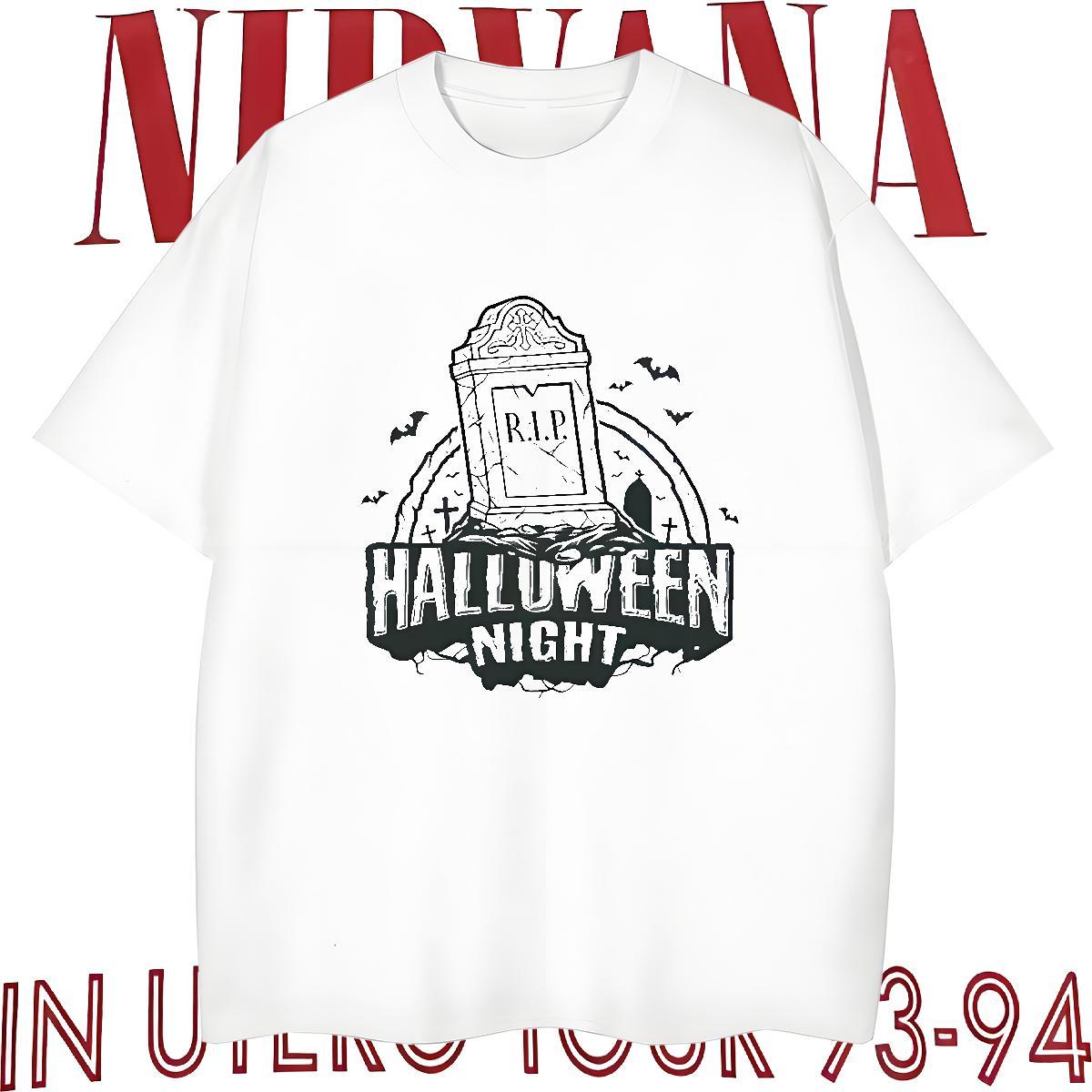 Factory Direct Man T Shirts 230g 100% Cotton halloween Outdoor Tops Round Neck Short Sleeve Brand Tshirt for Man Woman DIY Printed
