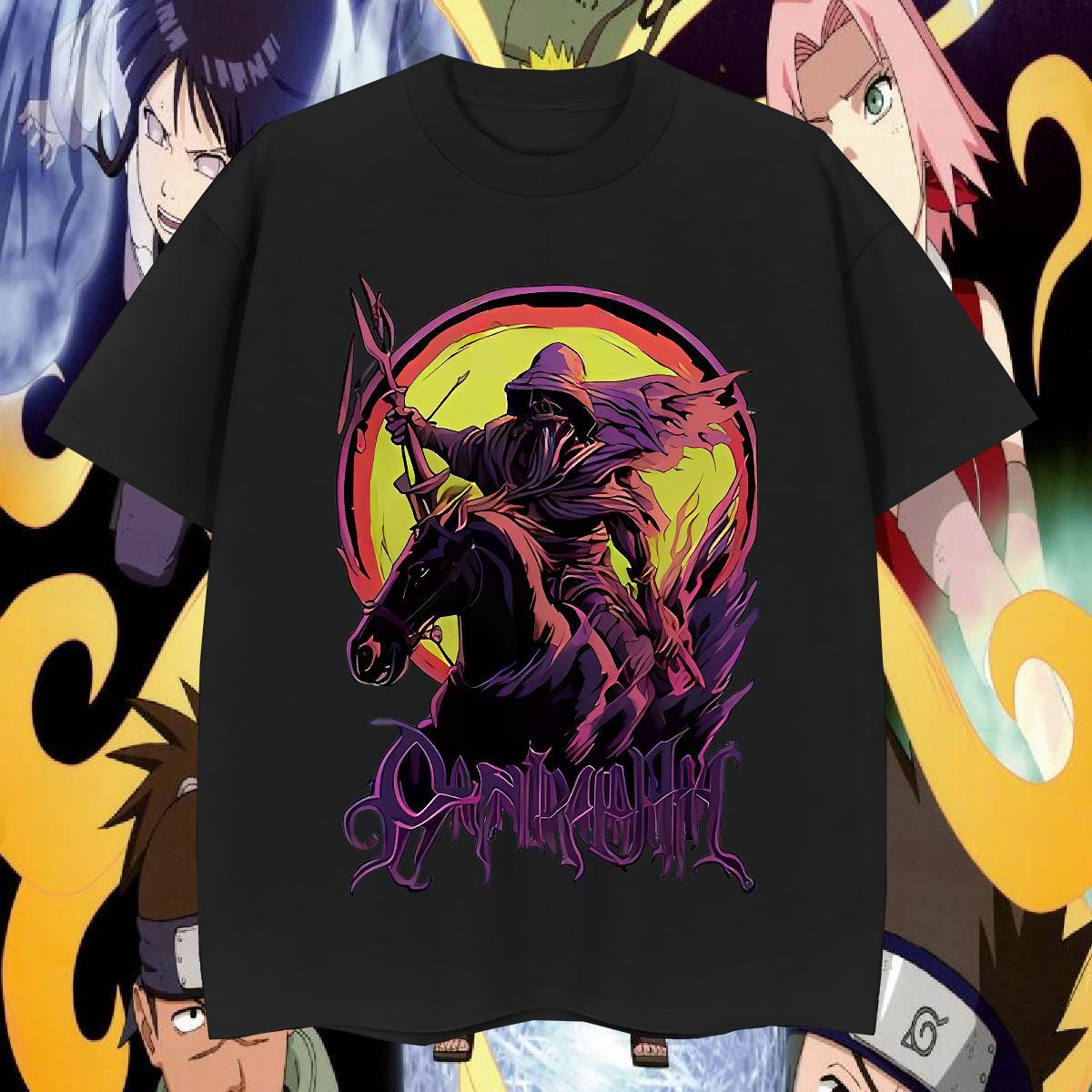 Fashion Men T Shirts 230g 100% Cotton horse High Street Hip Hop Clothes Short Sleeve Soft TOP Quality Couples T Shirts Custom Anime