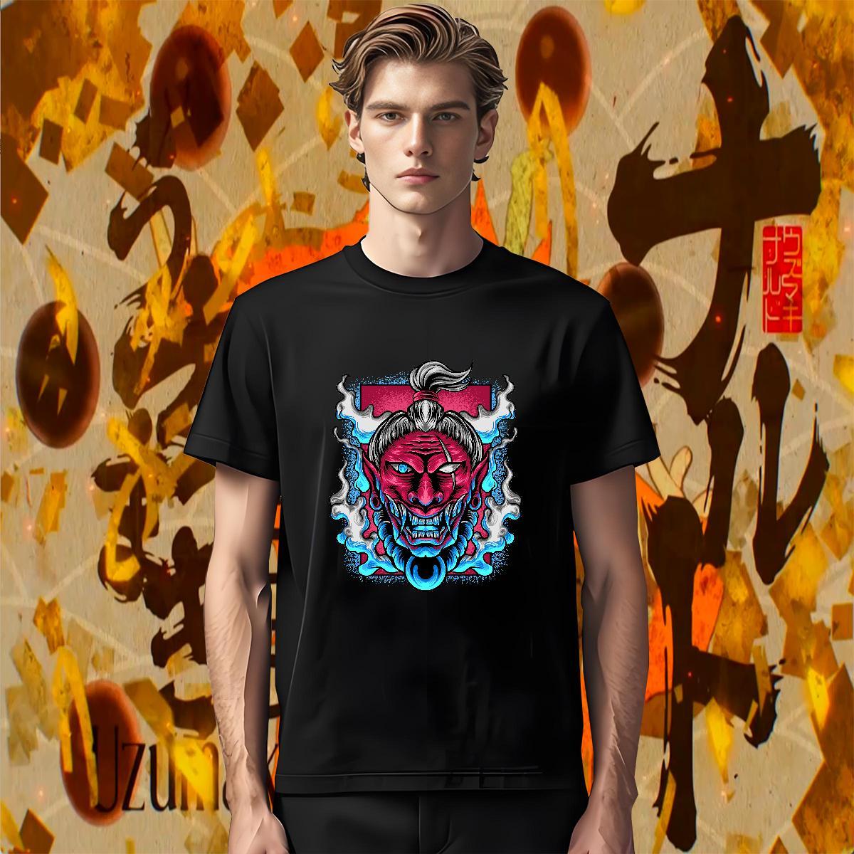 2024 DIY Men Tees 230g Pure Cotton Daily Outfit Terror Short Sleeve O-Neck T-Shirts Wholesale DIY Printed Tee Shirt