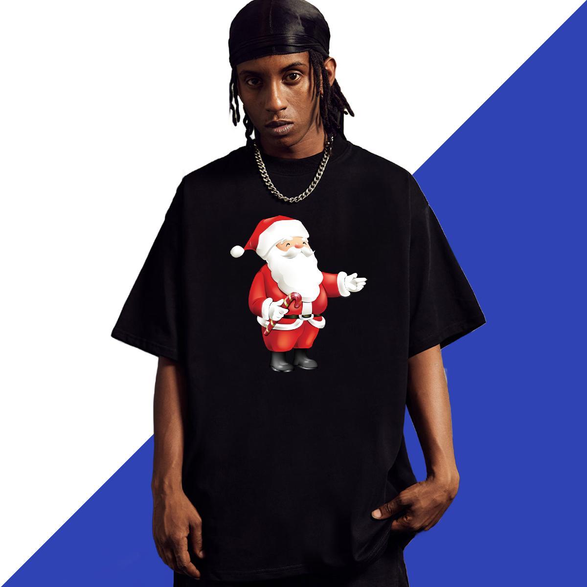 Custom T Shirt For Man 230g 100% Cotton Street Casual Wear Crew Neck Popular Men Clothes T-Shirt Oversized 4XL