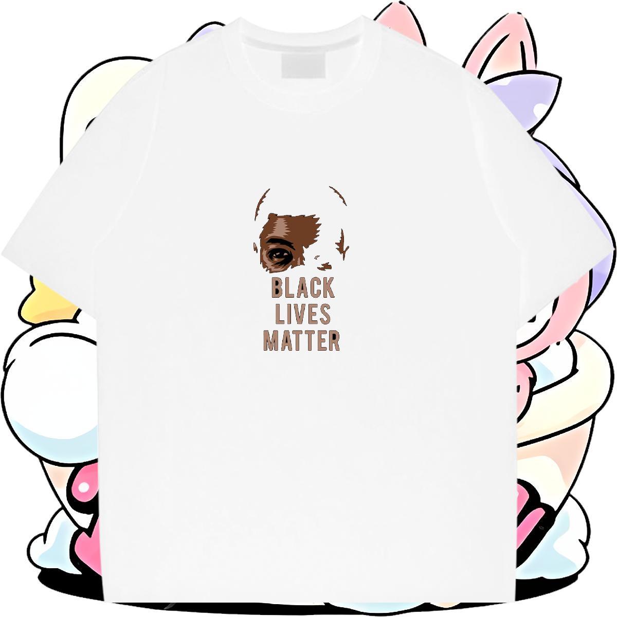 Free Shipping Men Tshirts 230g Cotton Casual letter DIY Printed Breathable Short Sleeve Classic T Shirts Men Top Tees