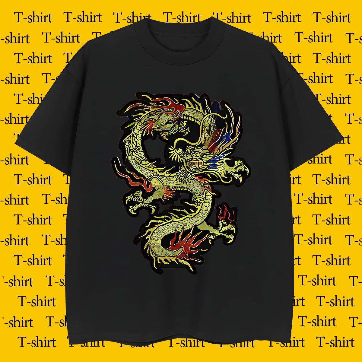 Popular Tshirts 100% Cotton 230g Daily Wear Custom Print Plus Size Breathable 2024 New Men T Shirts Tops