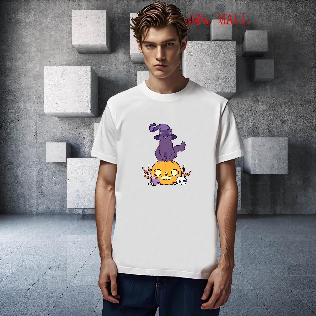 Free Shipping Man T Shirts 100% Cotton 230g pumpkin Casual Daily Wear Tshirts Crew Neck Breathable Comfortable Men Clothes T-Shirt Customized Print