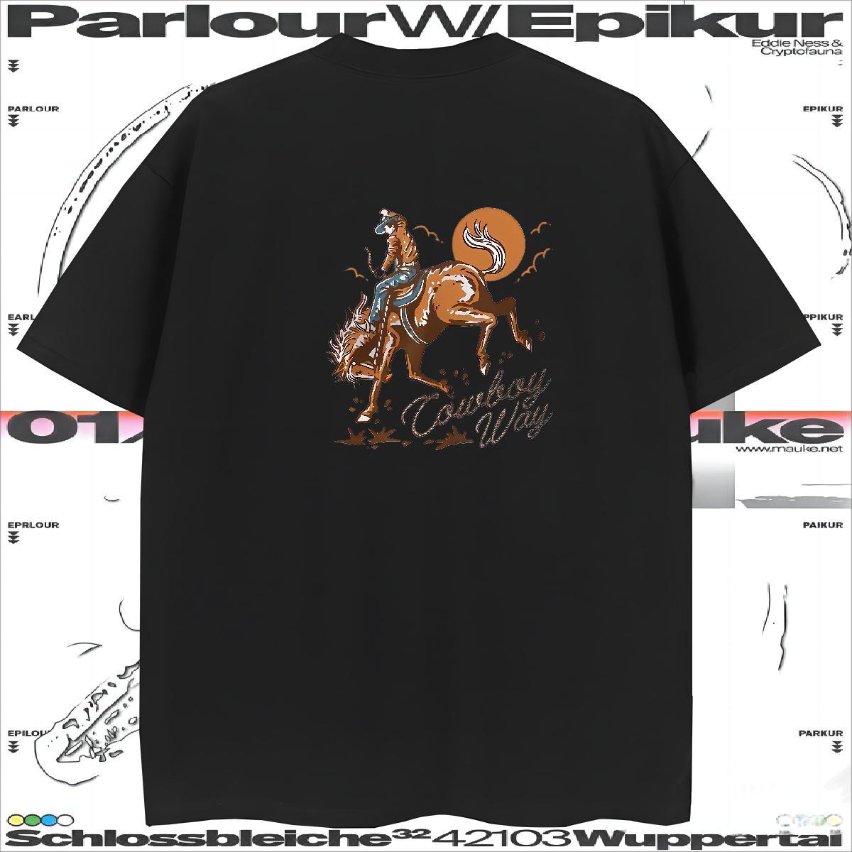 T-Shirts 230g Cotton character Sports Casual Breathable Short Sleeve Custom Big Size Tshirts 2024 Wholesale Polos