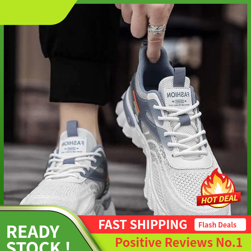 S Thick Ddmysports Soled Casual Sports Breathable Mesh Classic Sneakers Men Fashion Shoes Outdoor oled ports neakers hoes