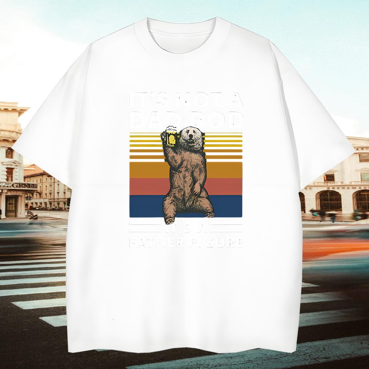 Soft Couples T Shirts 230g 100% Cotton bear Man T Shirts Anime Printing Street Breathable Short Sleeve Oversized Designer Tops Shirt