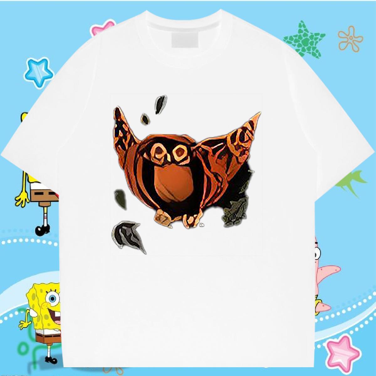 2024 T Shirts Men 230g Cotton halloween Outdoor Wear Pure Cotton Comfortable Men Tops Tees DIY Logo Oversized