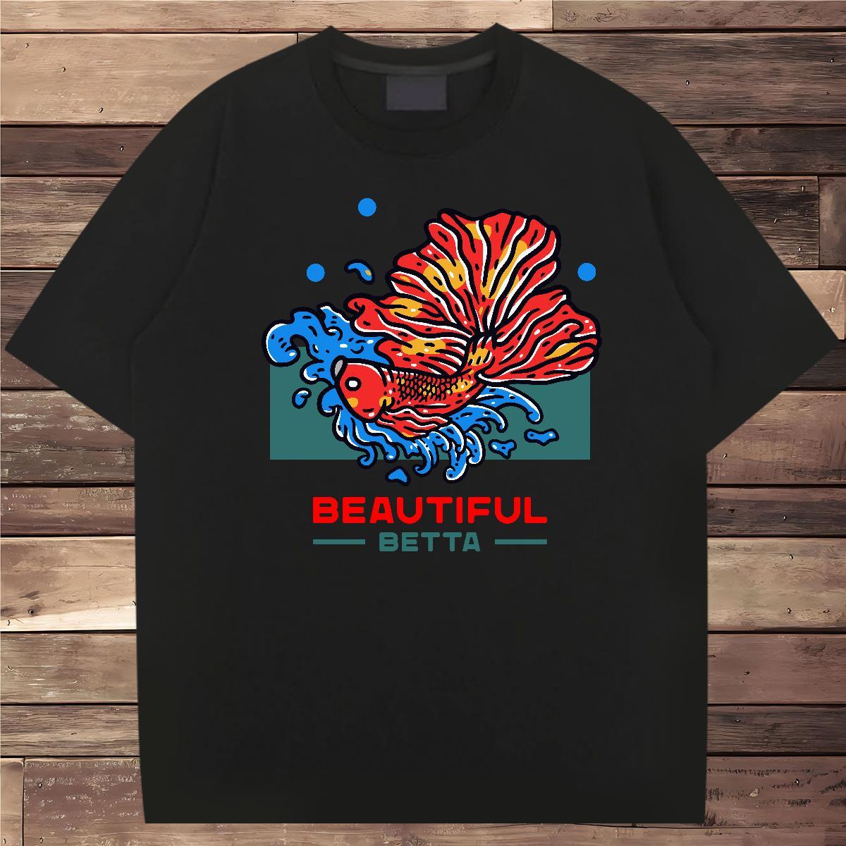 Designer T shirt 230g Cotton Sport Wear Pure Cotton Wholesale Mens Tshirts Black Oversized