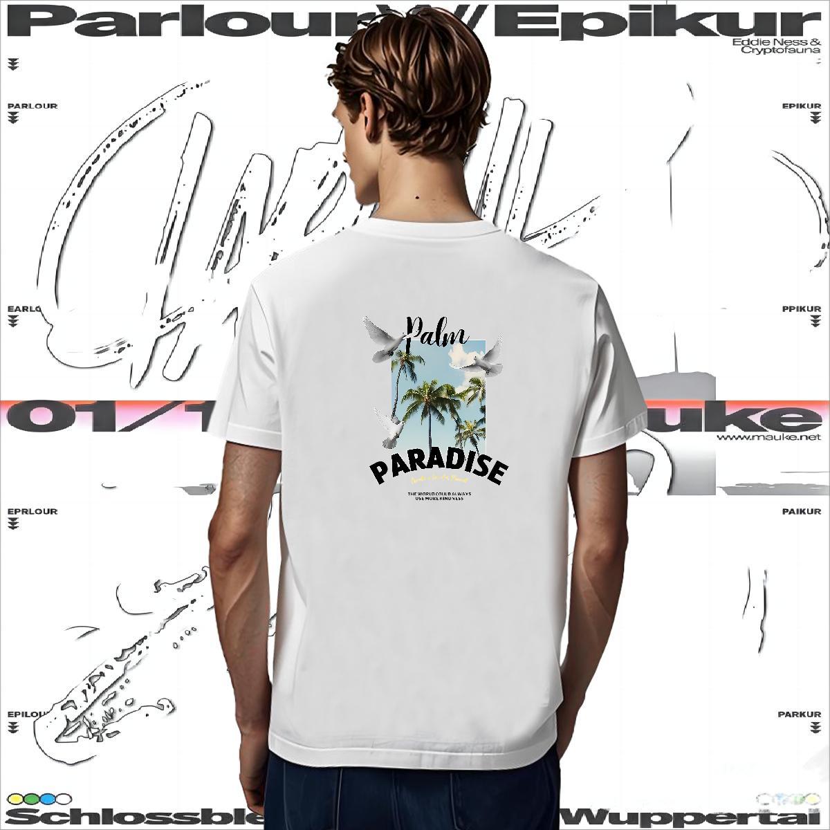 DIY Customized Man T Shirts 100% Cotton 230g tree Sport Wear Breathable Short Sleeve Wholesale Tshirt for Man Woman Anime