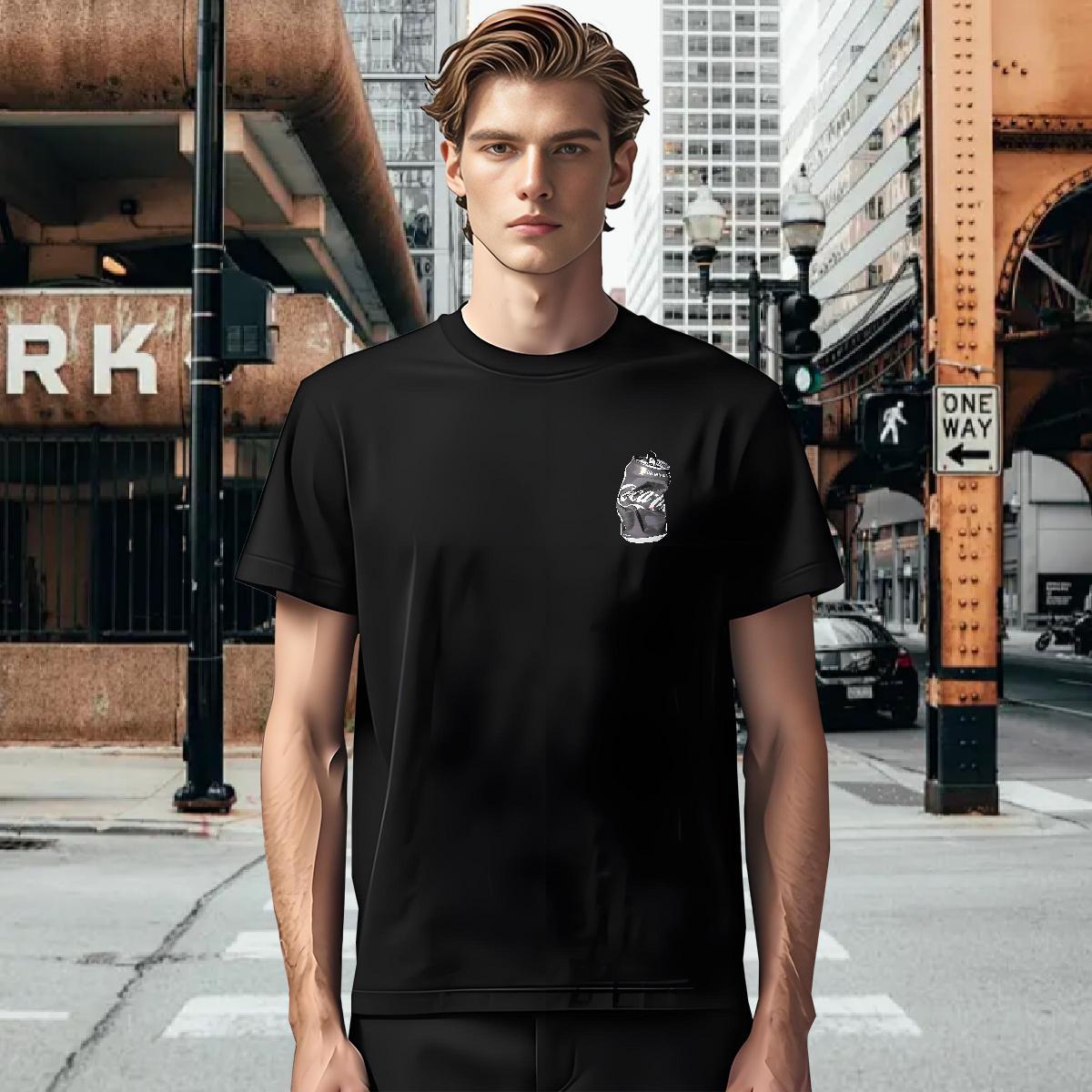 T-Shirts 230g Cotton icon Summer Casual O-Neck Short Sleeve Oversized 3XL 4XL Tshirts 2024 Summer Loose Clothes