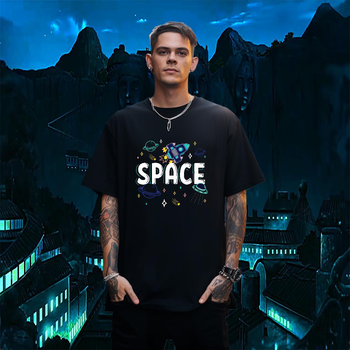 2024 Designer T Shirts Men ET Tees 230g 100% Cotton Daily Outfit Brand Custom Cartoon Breathable Short Sleeve Tshirt for Man Woman