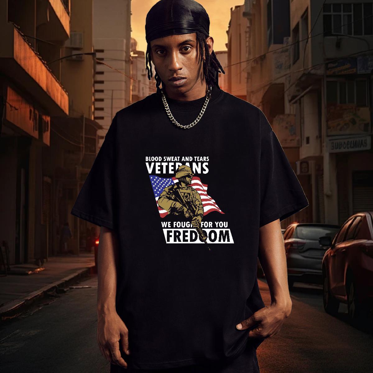 T-Shirts for Men 230g Pure Cotton icon Hip Hop Breathable Crew Neck Cartoon Printing L-4XL Couples T Shirts New Designer Comfortable Tops