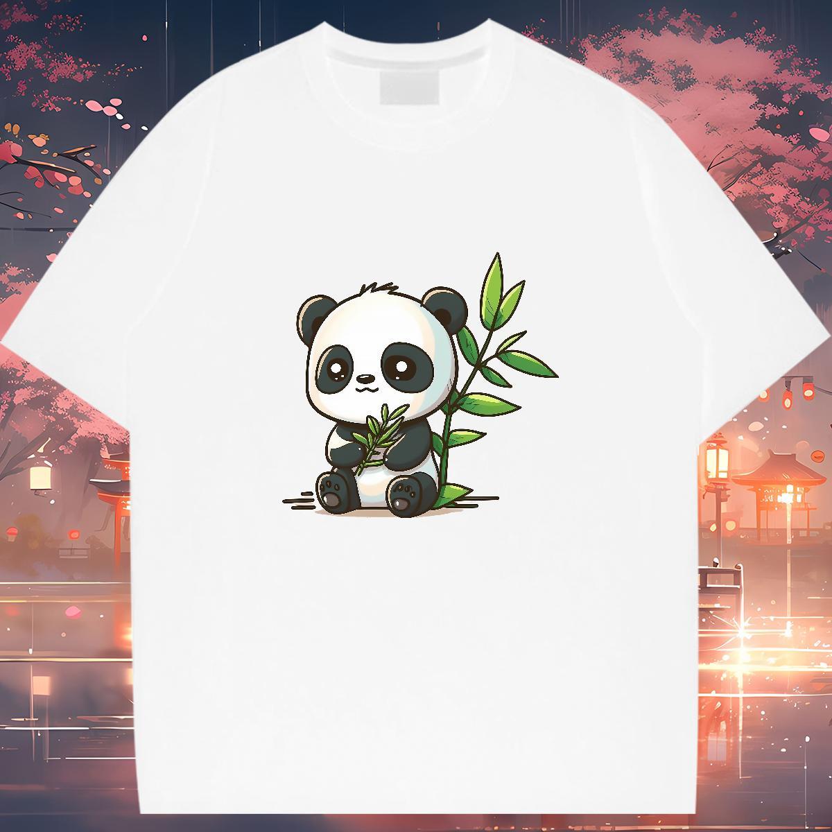 Brand T Shirts Women Round Neck Short Sleeve Women Tshirts Cartoon Anime Summer Casual 230g Pure Cotton New Clothings