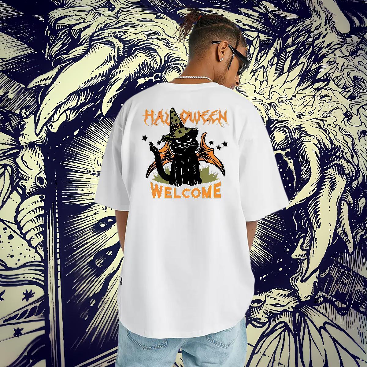 Fashion Casual Mens T Shirts 230g Cotton hat Spring Summer Tees O-Neck Short Sleeve Free Shipping Men Clothes T-Shirt Customized Print