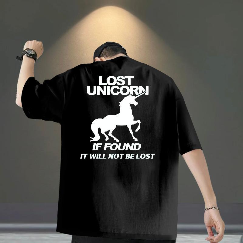Designer Fashion T-Shirts for Men 230g Pure Cotton horse Beach Tees O Neck Short Sleeves Comfortable Couples T Shirts Anime