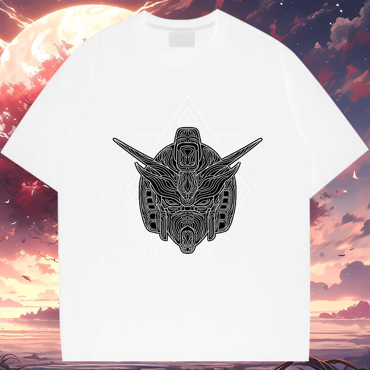 T-Shirts 230g Pure Cotton painting Street Wear Short Sleeve O-Neck DIY Logo Oversized Men Tees Fashion Designer Tops