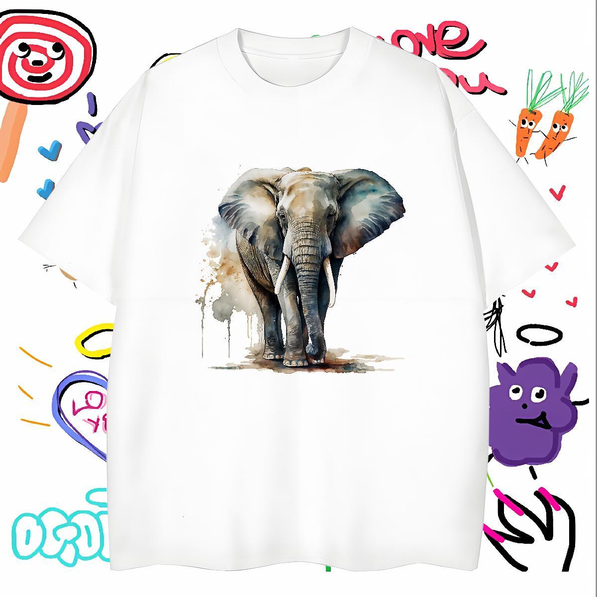 T Shirt For Man 230g 100% Cotton Spring Summer Breathable Short Sleeve Oversized Tshirts Fashion Designer Cool Tops