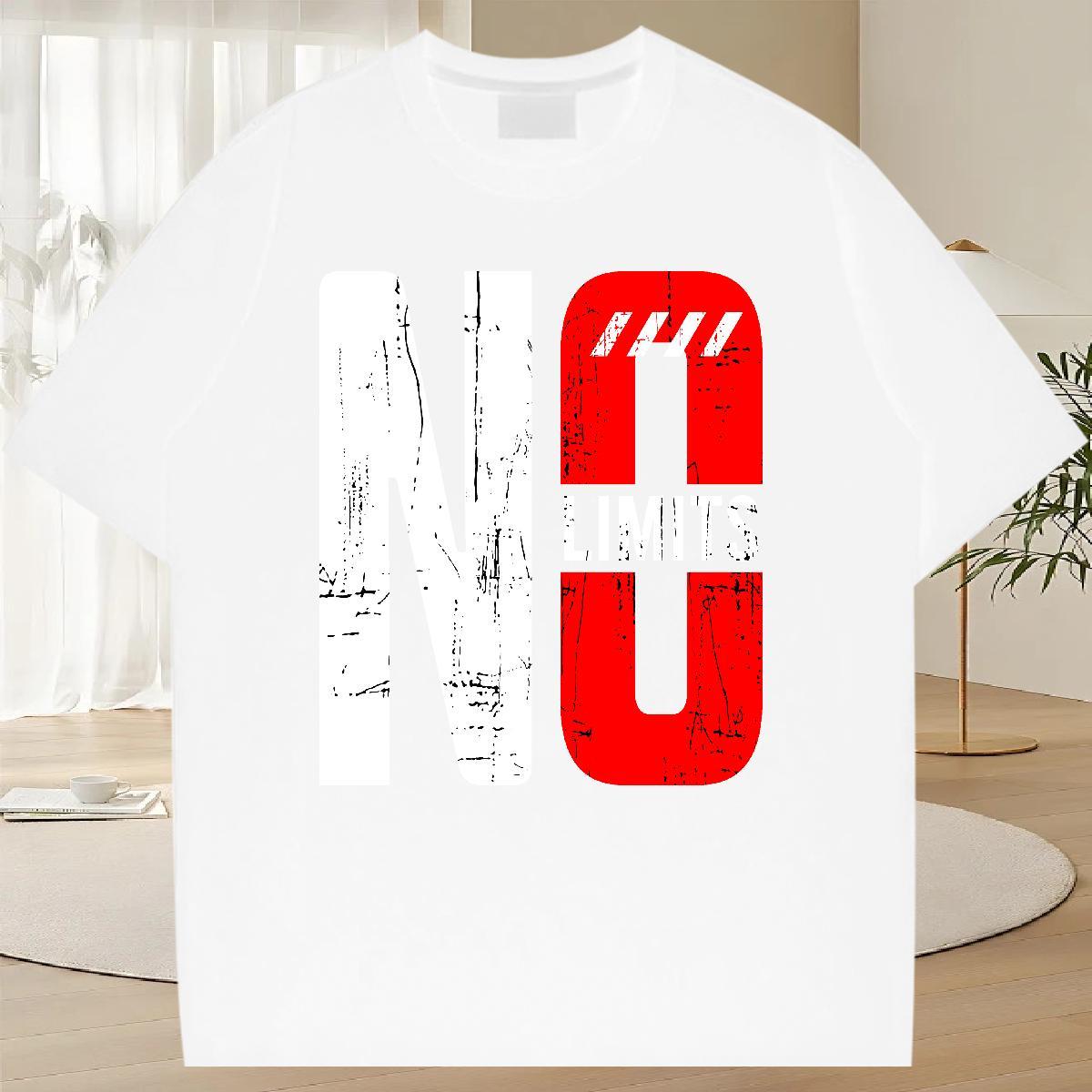 Cool Tshirts 230g Cotton Casual Daily Wear letter Customized Print Short Sleeve Soft 2024 New T-Shirts Polos