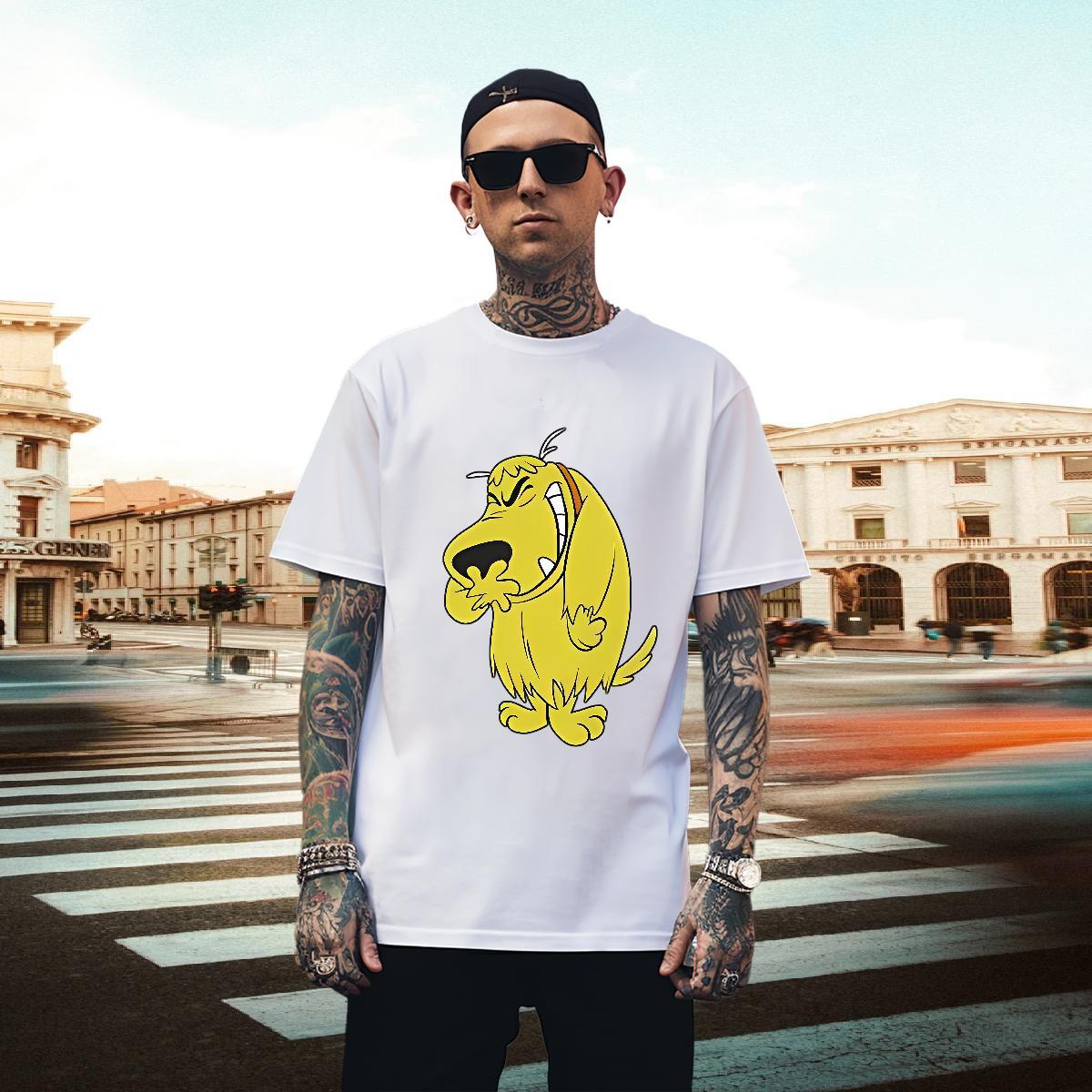 Brand Mens Tshirts 230g Pure Cotton Casual Oversized 3XL 4XL Breathable Crew Neck New T Shirts Men Wear