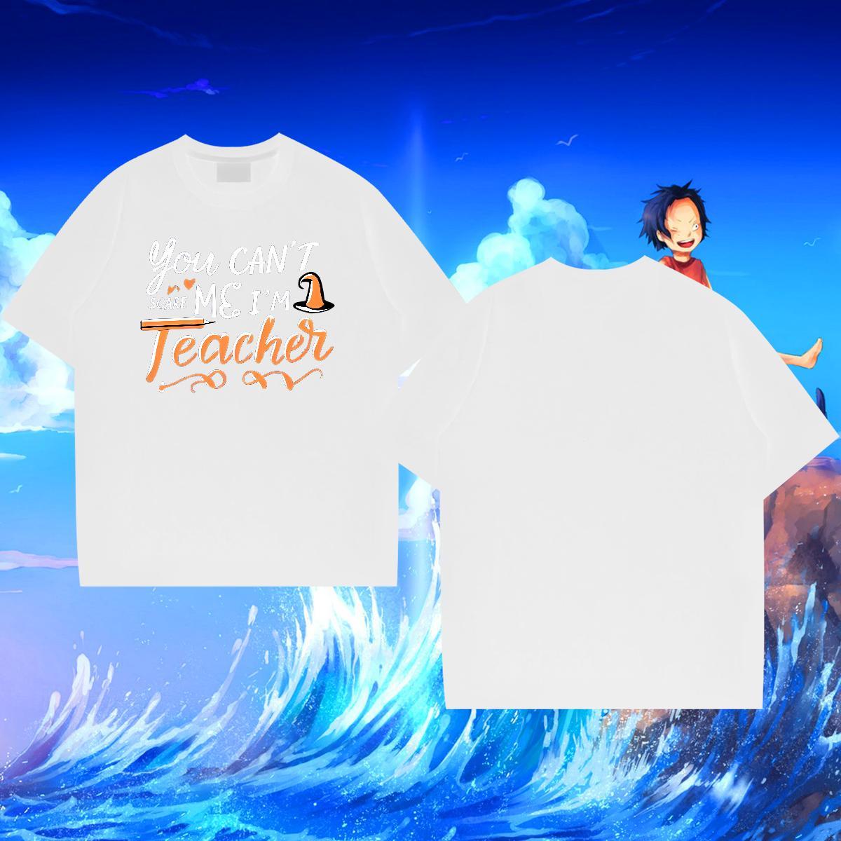 New Arrival T Shirts Men 230g 100% Cotton halloween Outdoor Tee Shirt Breathable Crew Neck Soft Men Tops Tees Custom Printing