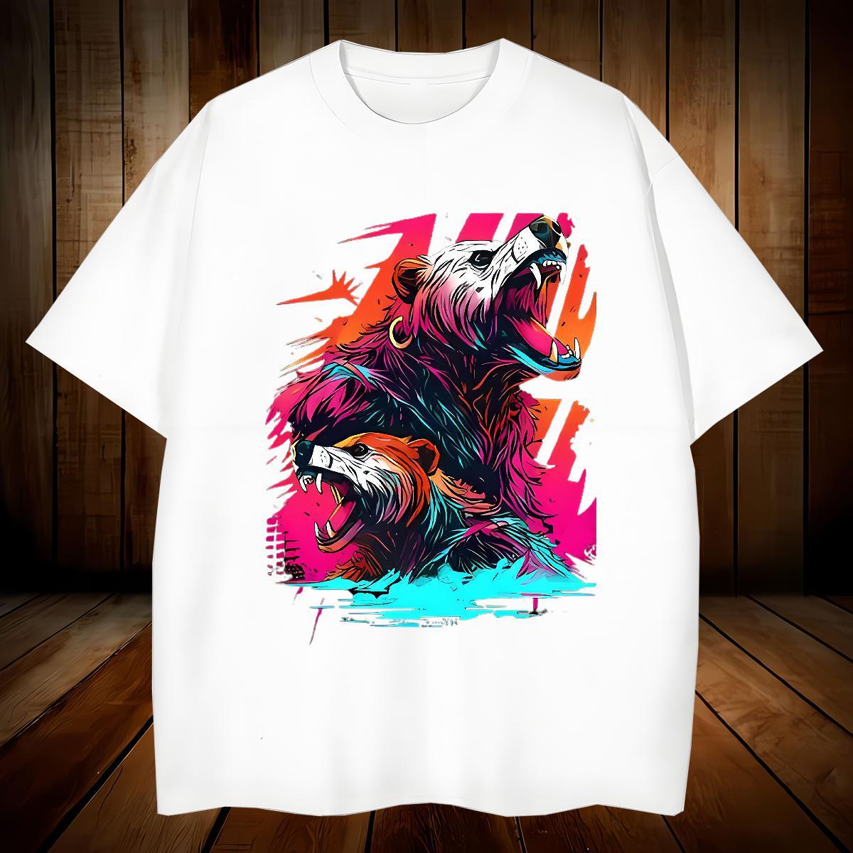 Man T Shirts 230g 100% Cotton Street Wear O-Neck Short Sleeve Plus Size Custom Tshirts 2024 DIY Designer Tops Shirt