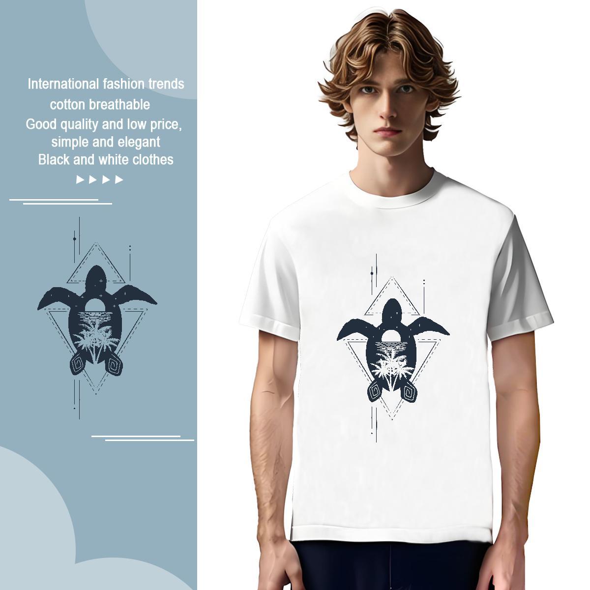 Classic Tshirt for Man Woman 230g 100% Cotton Man T Shirts Outdoor O Neck Short Sleeves Customized Print DIY Customized Tops Shirt