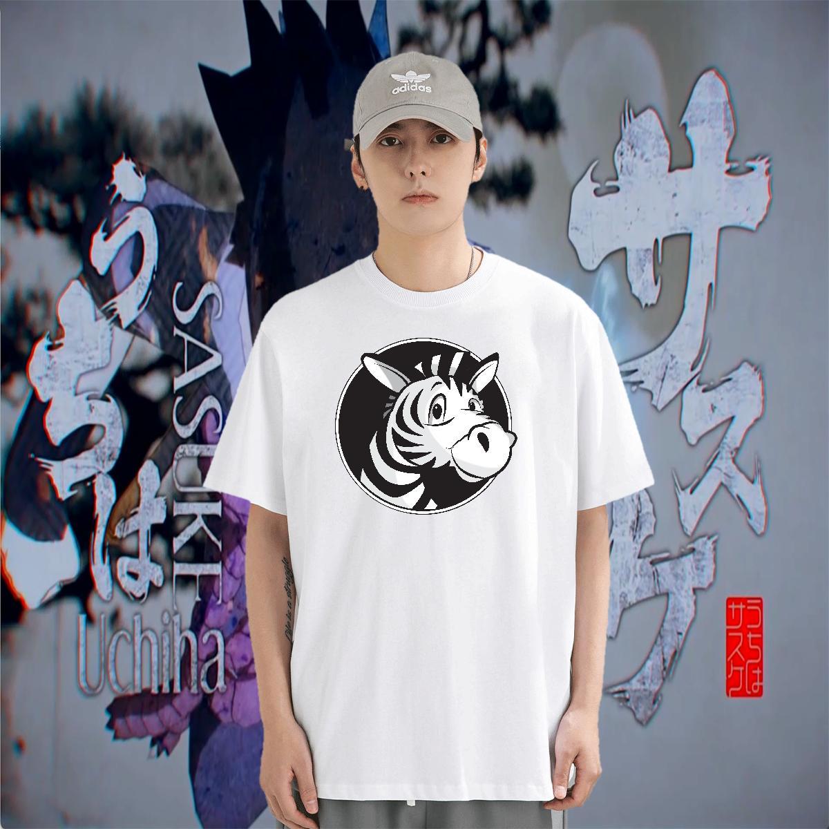 Wholesale Men Tshirts 100% Cotton 230g Street Casual horse DIY Printed Breathable Short Sleeve Classic Mens T Shirts Tees