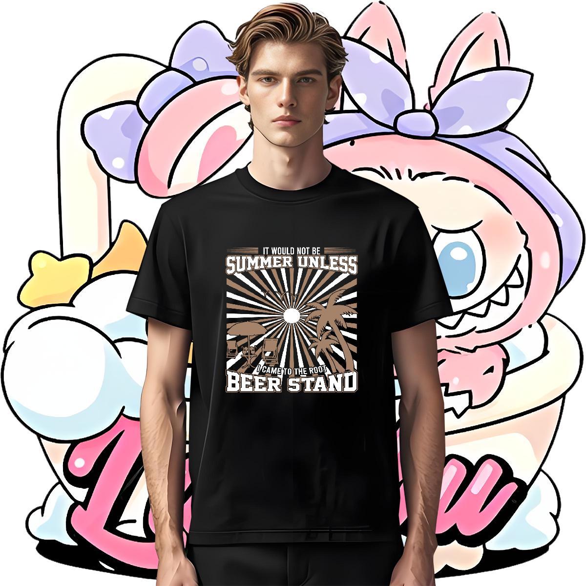 2024 DIY T-Shirts for Men 100% Cotton 230g tree Anime Printing Street Top Tees Breathable Short Sleeve Loose Men Tops Tees Custom Print Plus Size