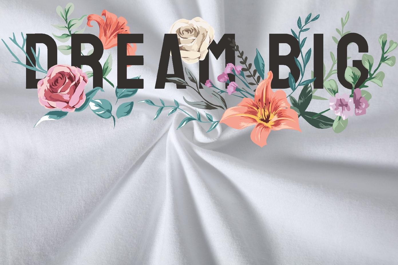 Loose Fit Men Clothes T-Shirt 230g Cotton Street Casual flower Custom Big Size Crew Neck DIY Customized T-Shirts for Men Clothings