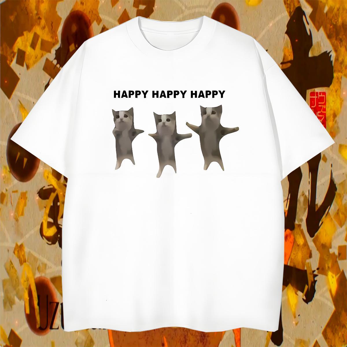 Wholesale Tshirts 230g 100% Cotton funny T-Shirts Home Outdoor Breathable Crew Neck Customized Print 2024 New Tops Shirt