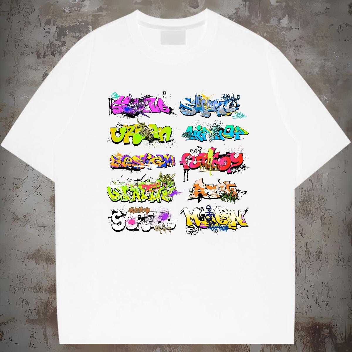 T Shirt For Man 230g 100% Cotton Colorful Beach O Neck Short Sleeves Black White Men Tshirts Wholesale Brand Tees