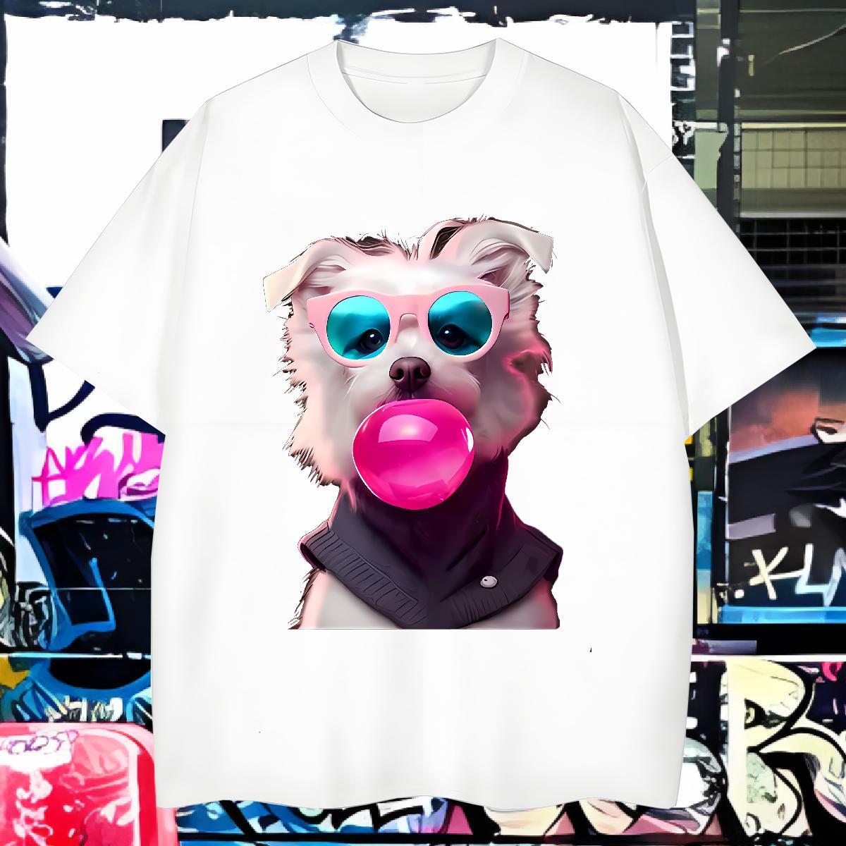 T Shirt For Man 230g Pure Cotton Home Outdoor Breathable Short Sleeve DIY Printed Tshirts 2024 Loose Tees Shirts