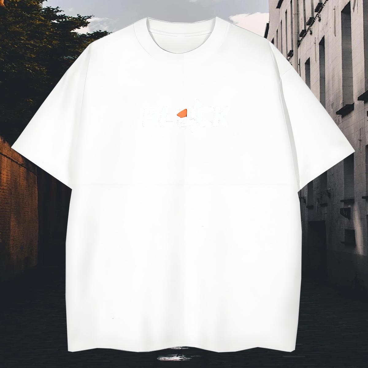 Cool Couples T Shirts 230g 100% Cotton Summer Casual letter Custom Anime Short Sleeve O-Neck New Arrival T Shirts Men Clothings