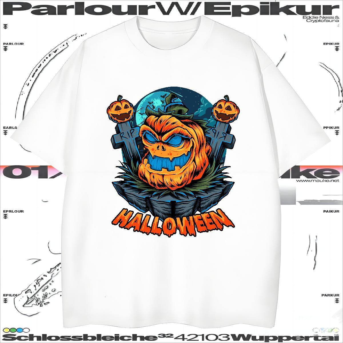 DIY Customized Men T Shirts 100% Cotton 230g pumpkin Summer Casual Top Tees Breathable Short Sleeve Cool Couples T Shirts Anime