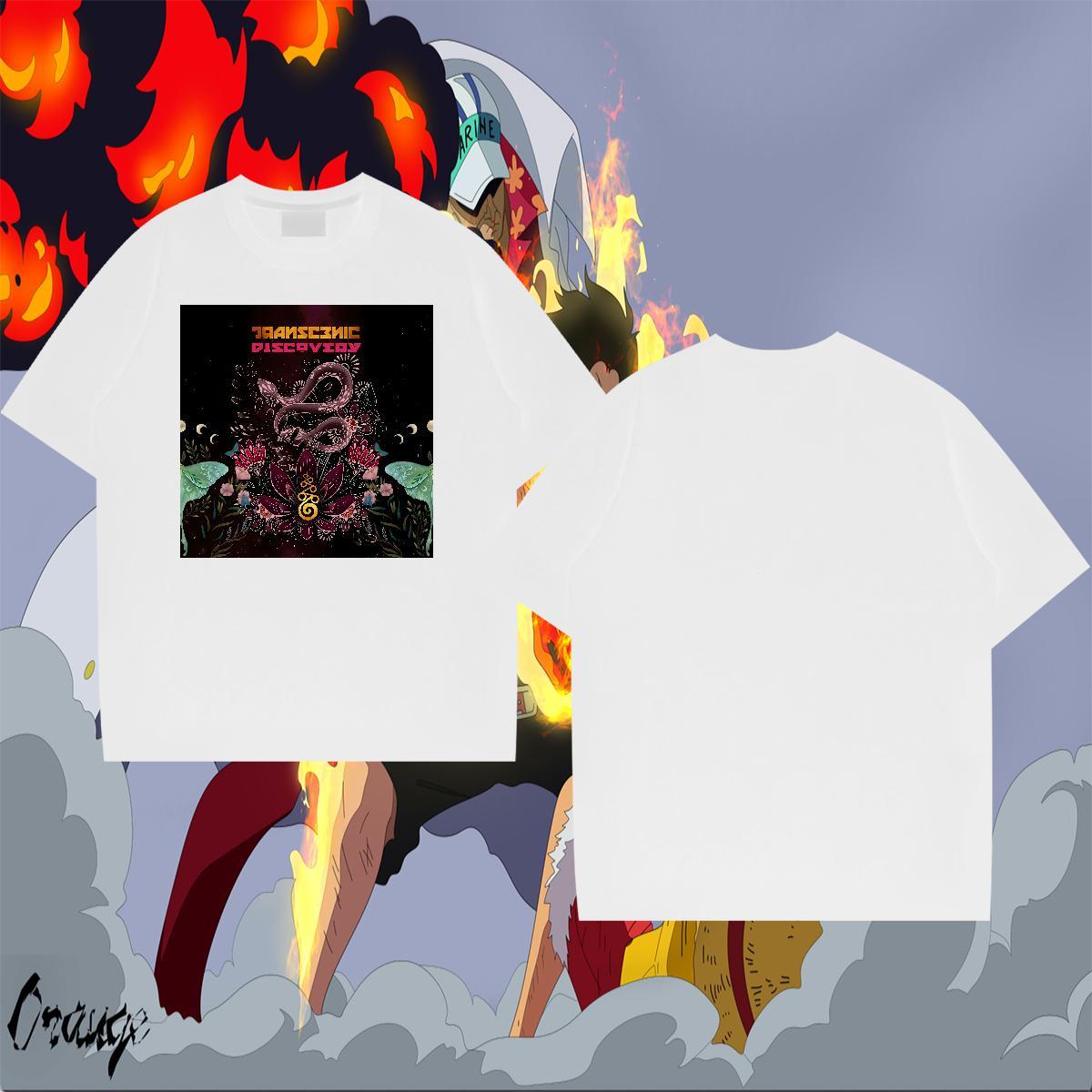 Soft Men Clothes T-Shirt 100% Cotton 230g Street moon Plus Size Custom Crew Neck 2024 DIY Men T Shirts Clothings