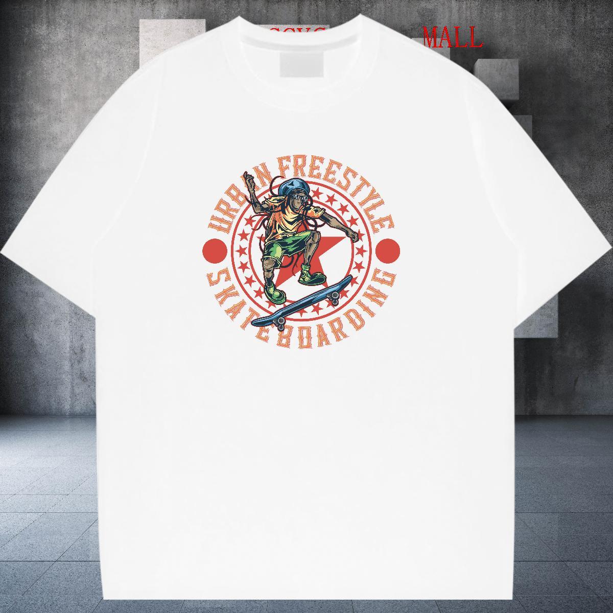 Soft Women T Shirts O-Neck Short Sleeve Women Tshirts White Plus Size person Beach 230g Cotton Custom Clothes