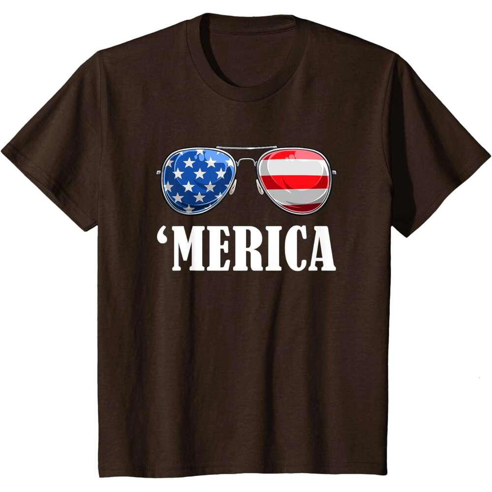 T shirt Mens 4th July America Independence Day Patriot USA Mens Womens T-Shirt shirts tshirt graphic tee Casual tops summer clothes Short sleeve Free 