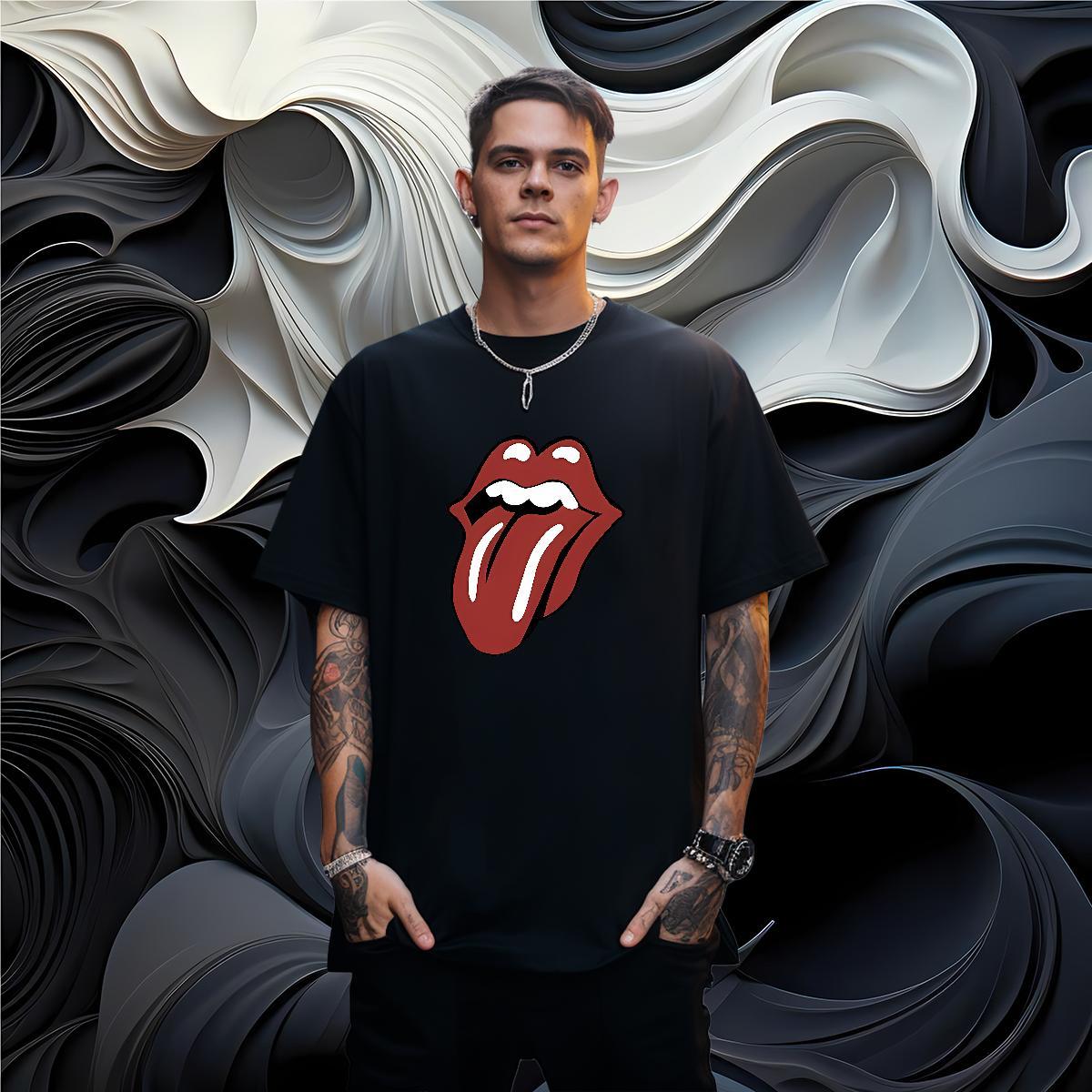 T Shirt For Man 230g Cotton mouse Beach Breathable Crew Neck Graphic Tshirt for Man Woman Classic Casual Soft Top Tees